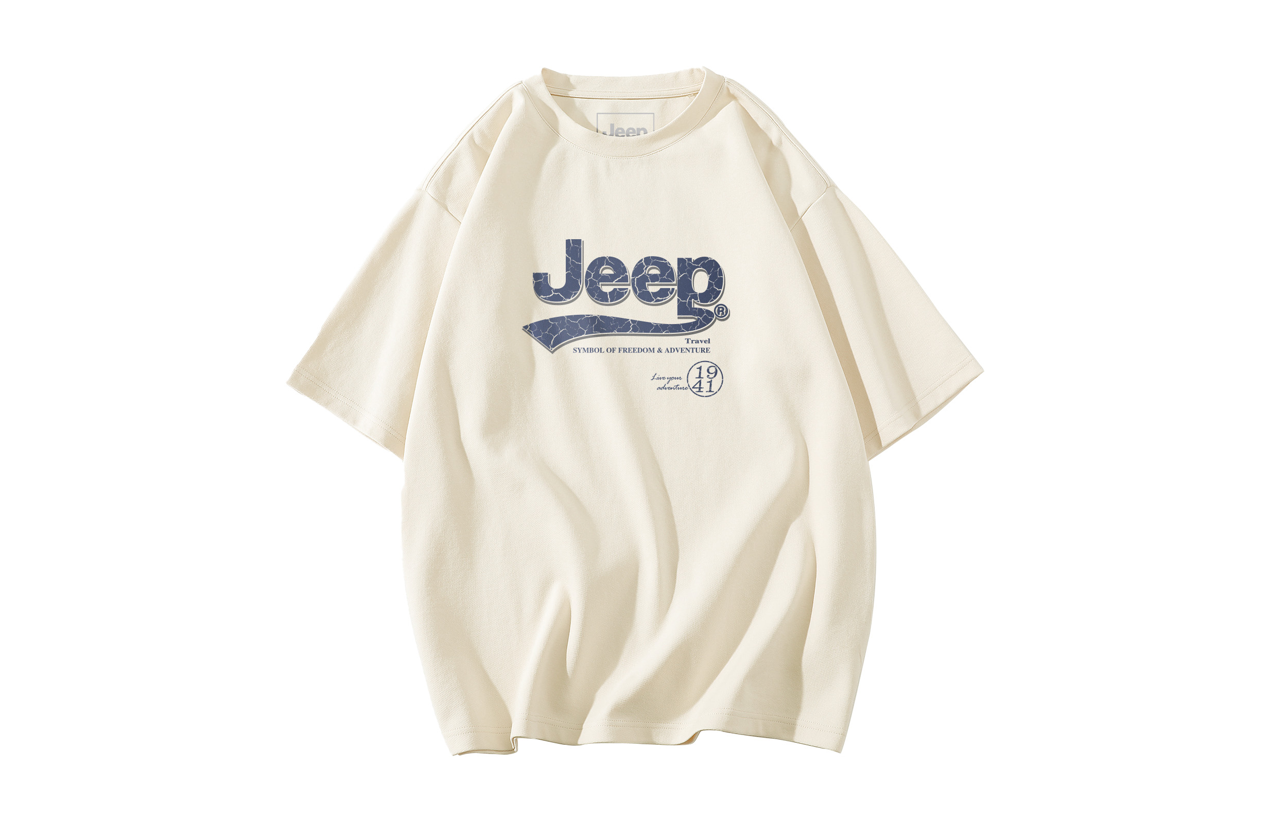 

Футболка унисекс Jeep, хаки