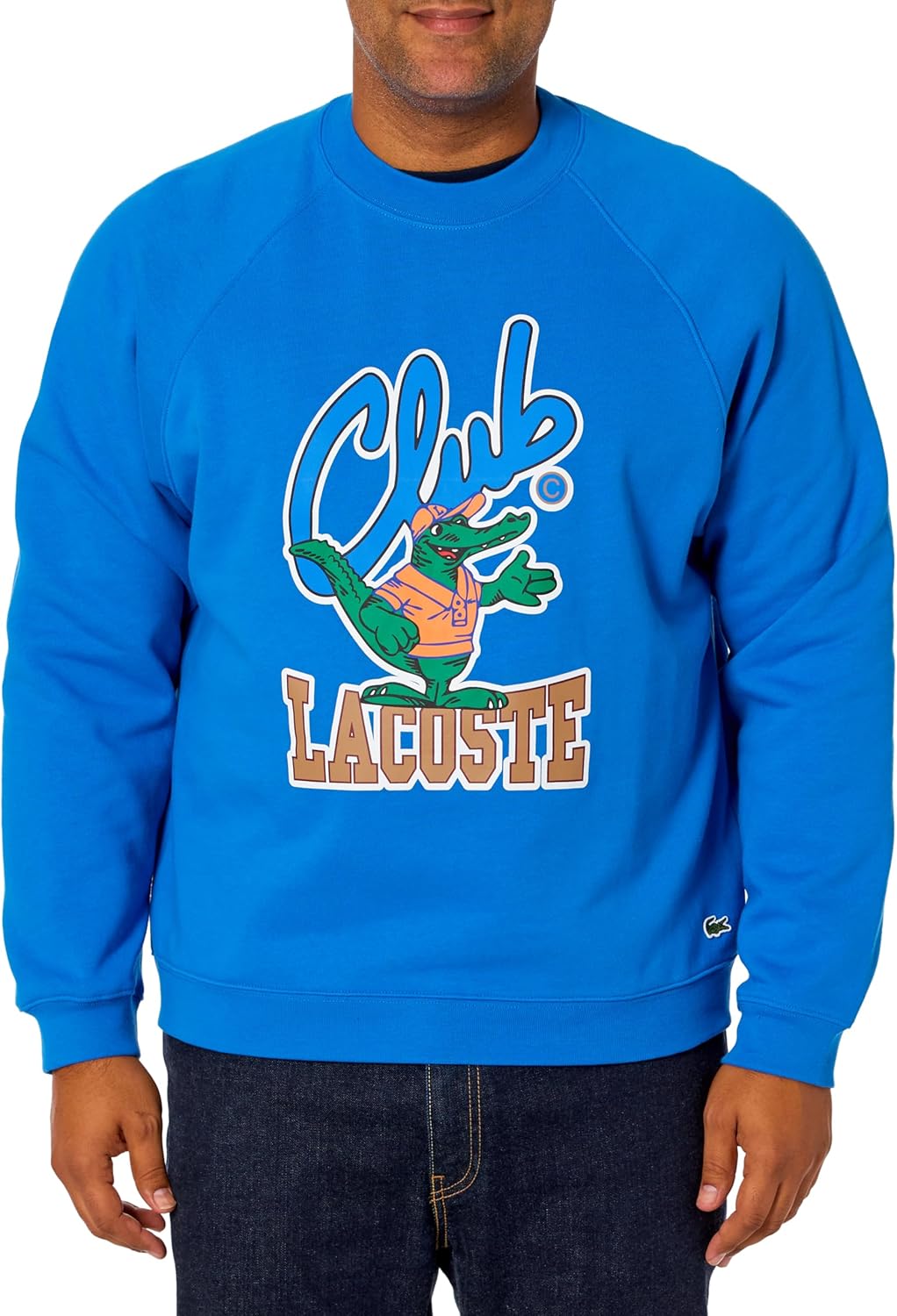 

Толстовка с круглым вырезом Lacoste Men's Club Graphic, Hilo
