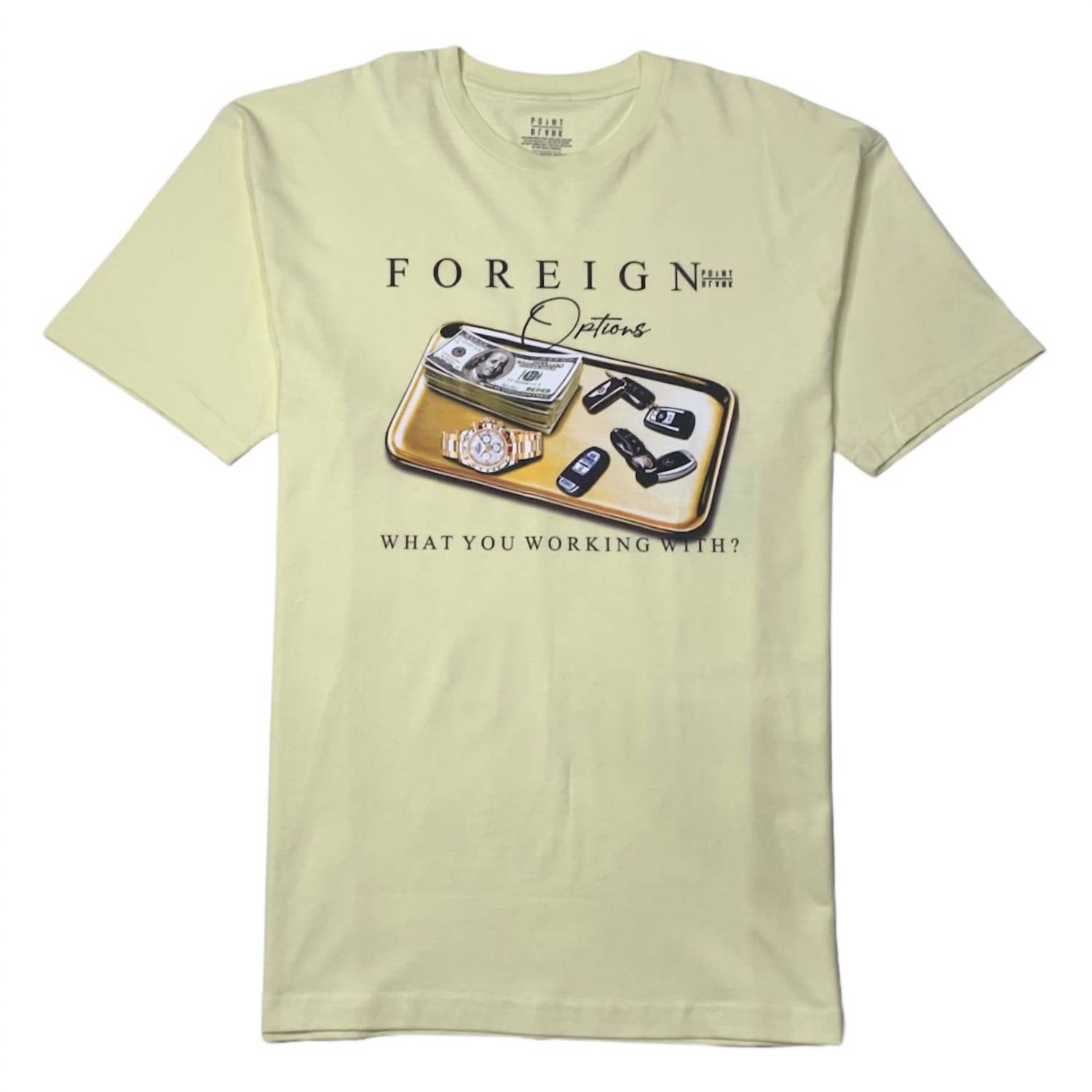 

Футболка Foreign Options цвета пшеницы Point Blank, цвет wheat