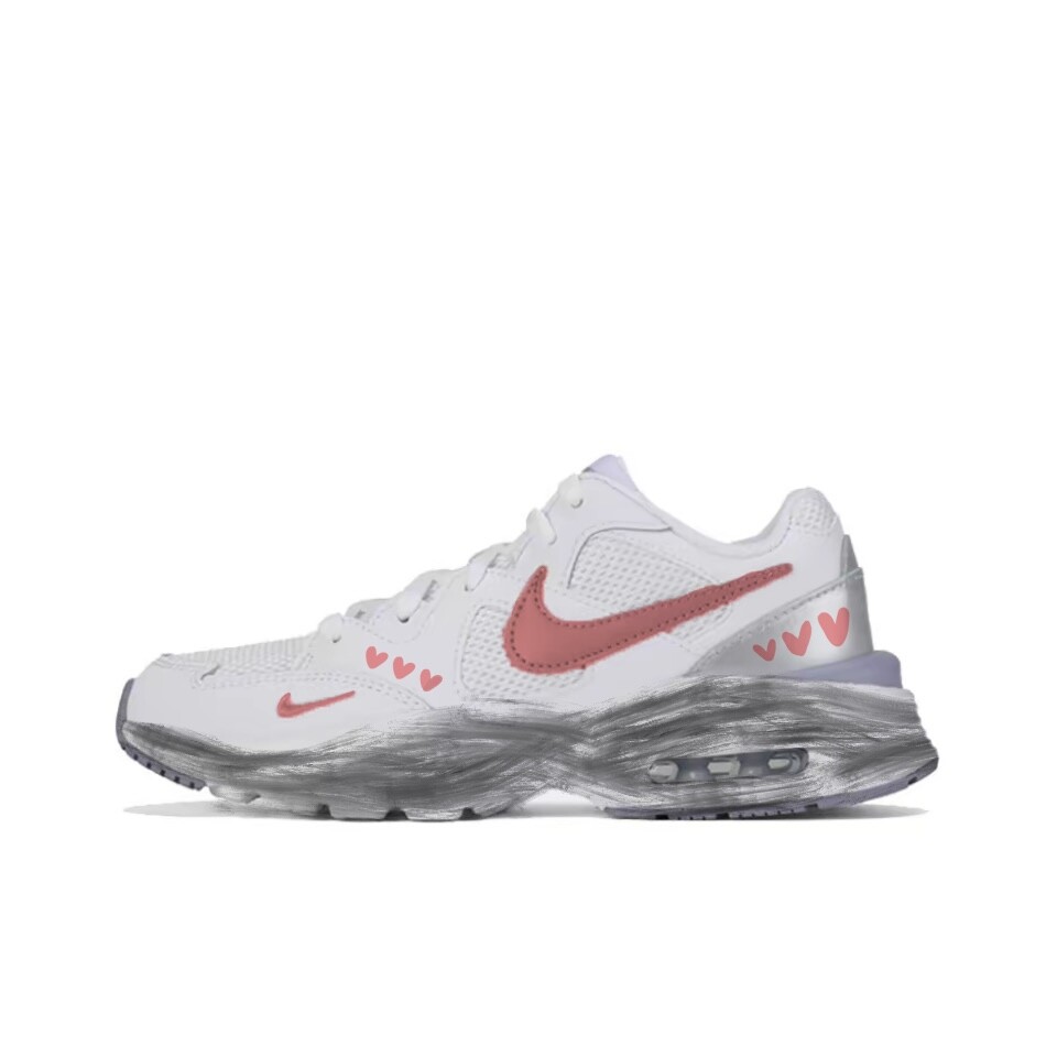 

Кроссовки Air Max Fusion женские с низким верхом, черный/белый/розовый Nike