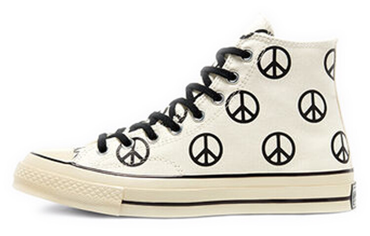 

Кеды Converse Chuck Taylor All Star 70 Hi Unleash Peace Egret Black