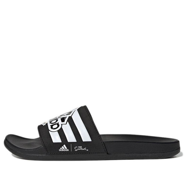 

Тапочки the simpsons x adilette comfort slides 'bart' Adidas, черный