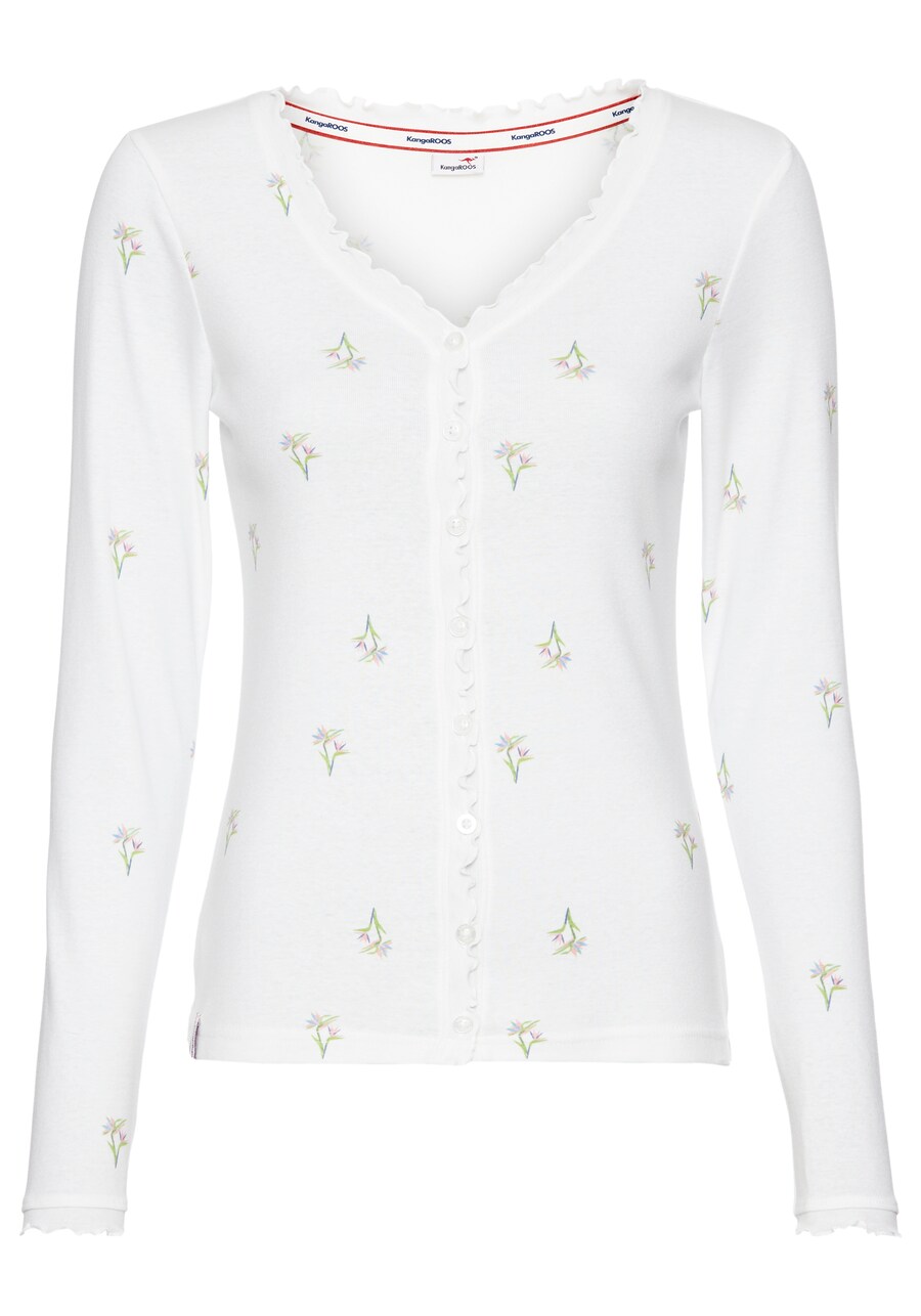 

Лонгслив KangaROOS, White