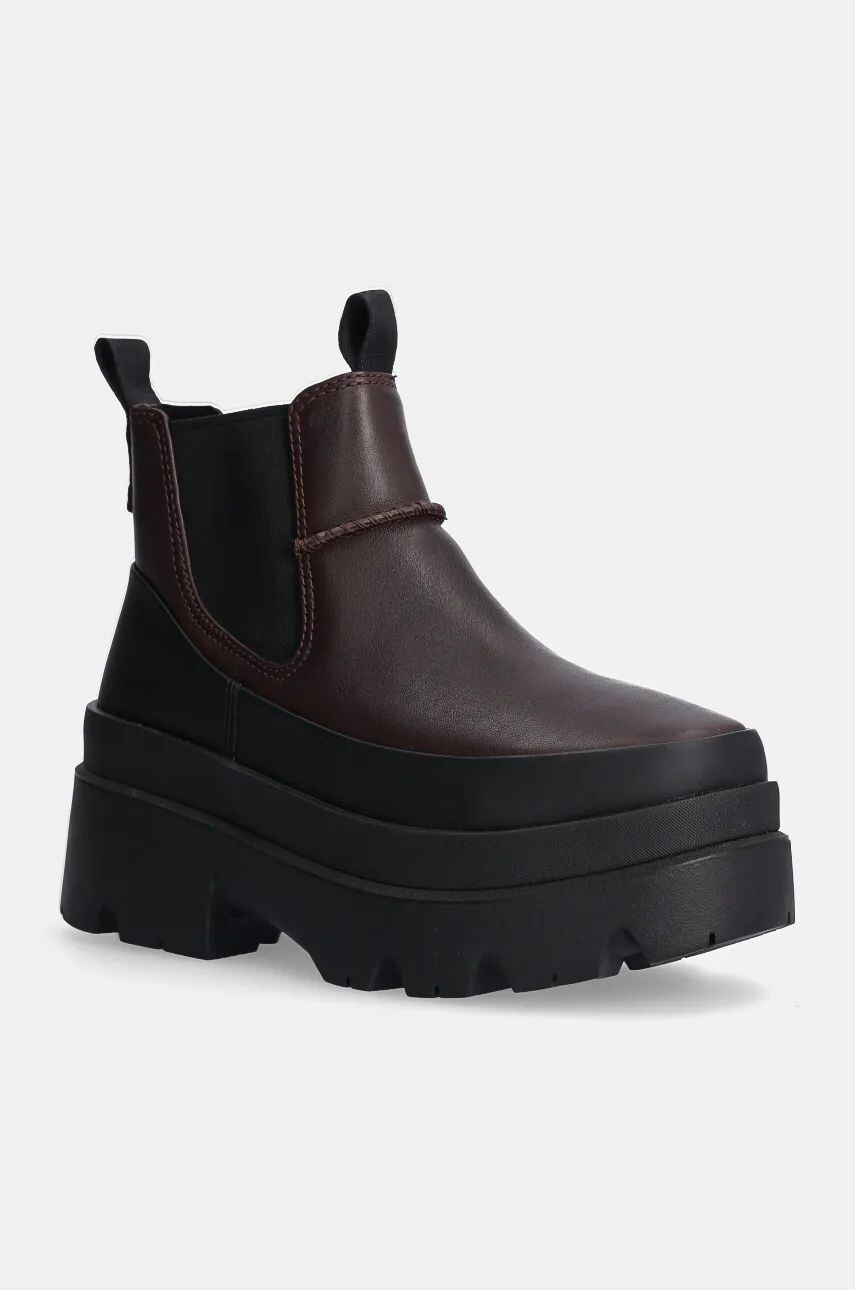 

Кожаные угги челси Brisbane Chelsea Ugg, коричневый