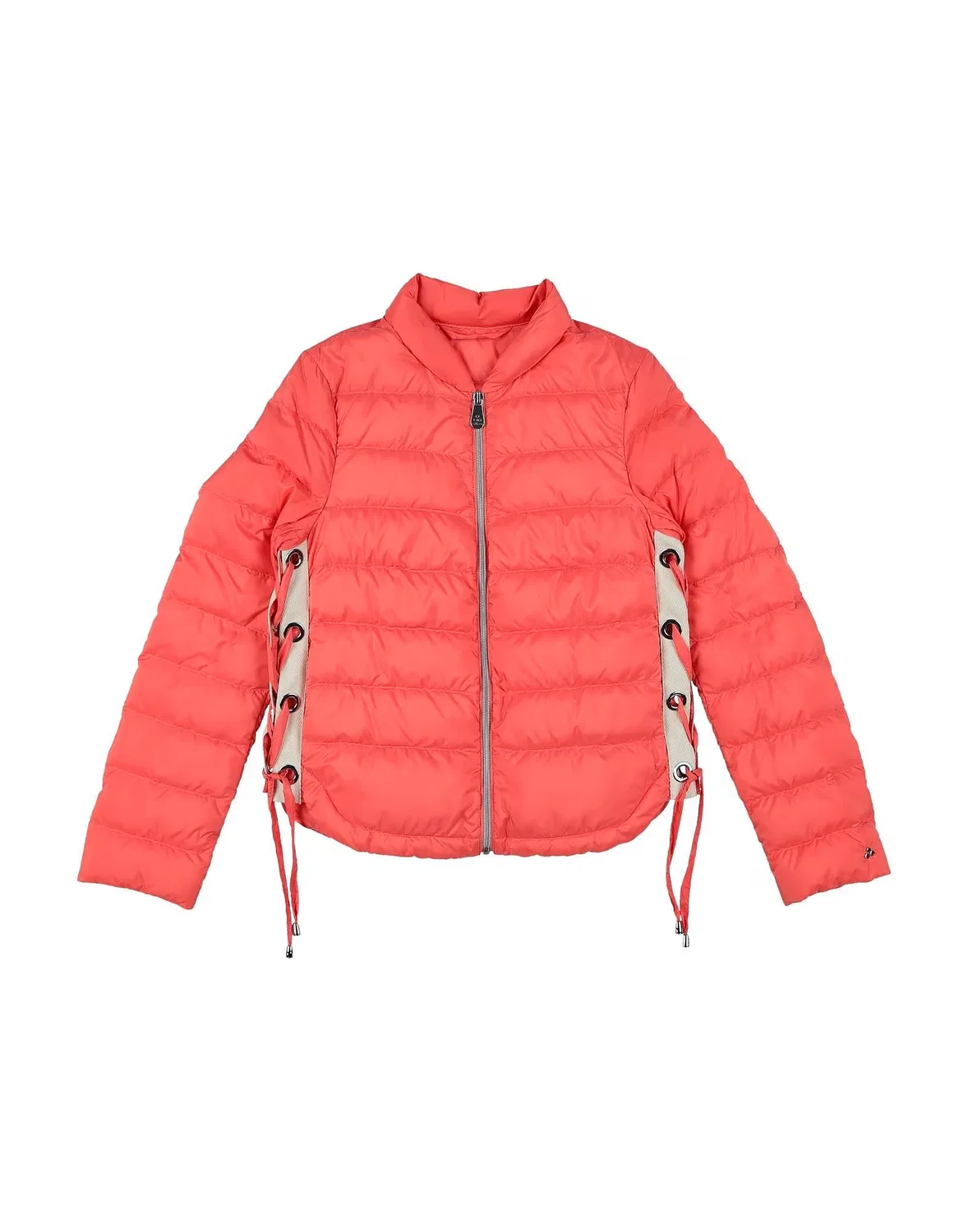 Пуховик с логотипом PEUTEREY Salmon pink