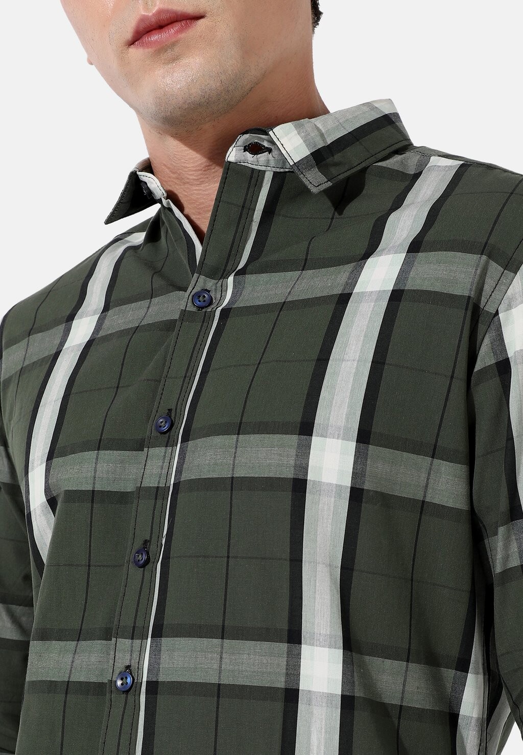 

Рубашка CASUAL BLAKE Campus Sutra, оливковый