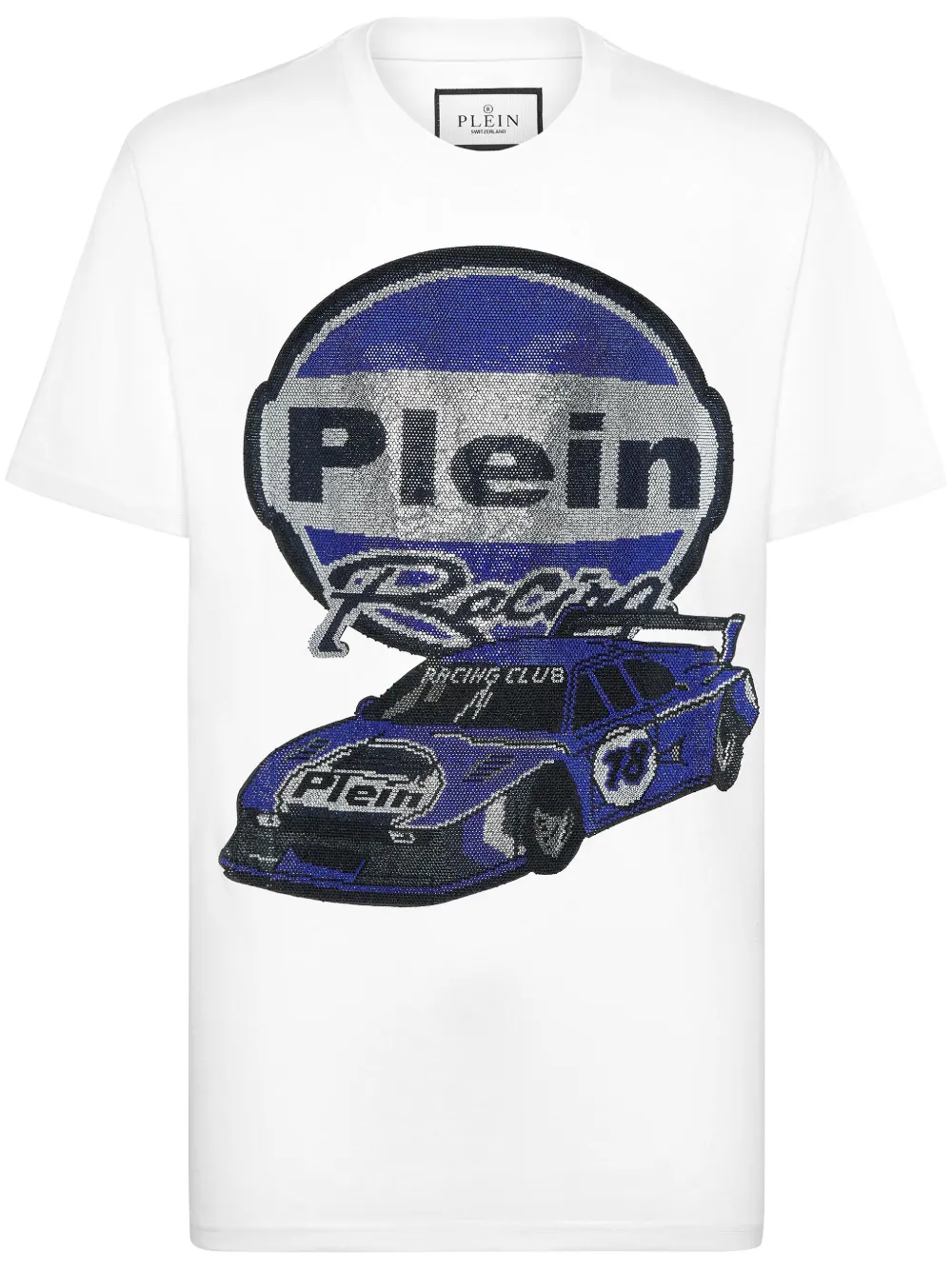 

Футболка Cars Racing Philipp Plein, белый