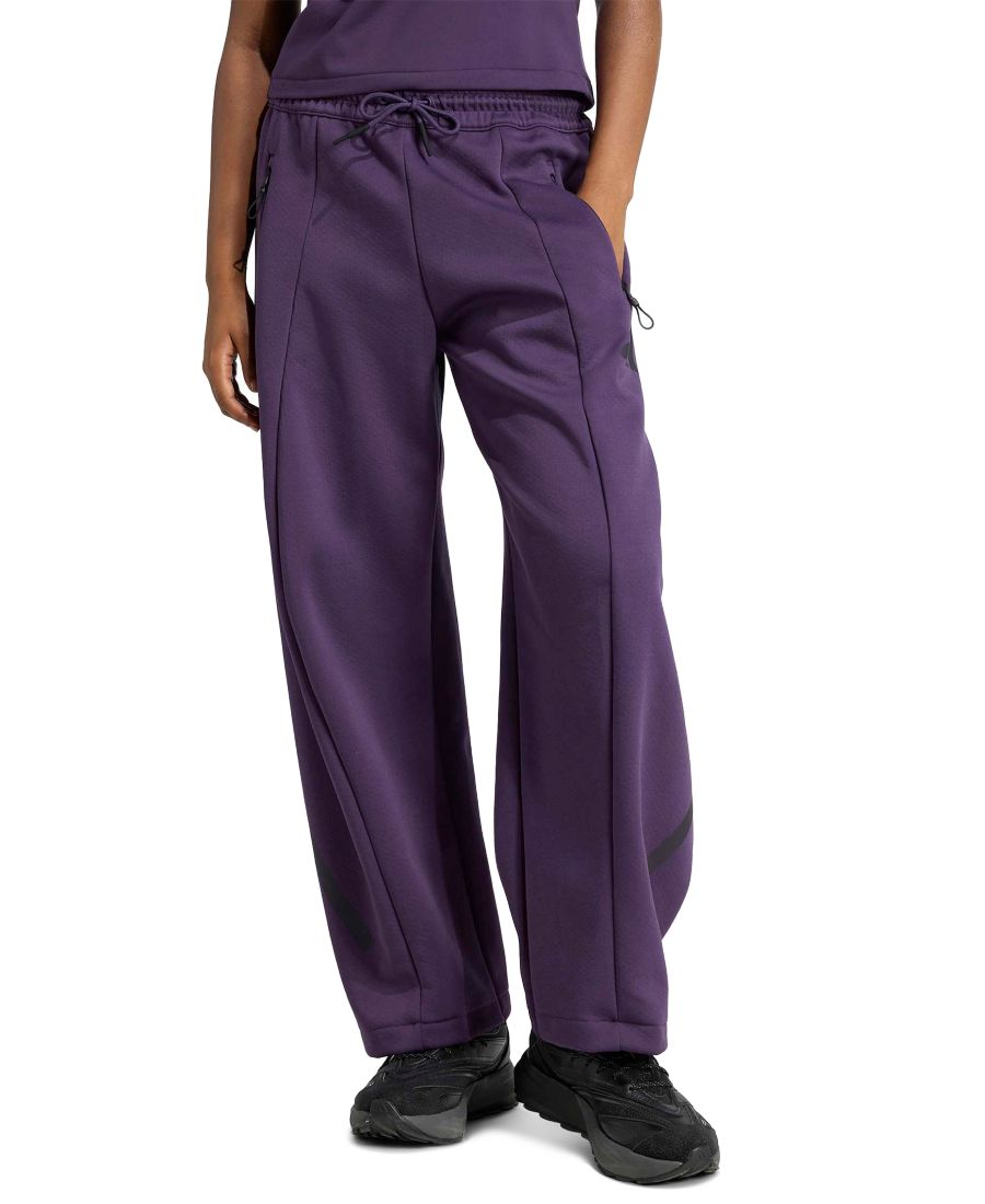 

Женские брюки ZNE с открытым низом Adidas, Aurora Plum