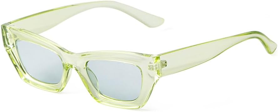 

Солнцезащитные очки в стиле ретро с коричневыми линзами, прямоугольной формы, для женщин и мужчин, винтажные, винно-красные, «кошачий глаз», женские солнцезащитные очки TYUVIVO, C4