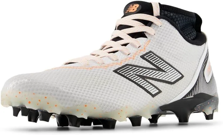Мужские кроссовки для лакросса New Balance Freezelx V5, белый/черный — фото 3
