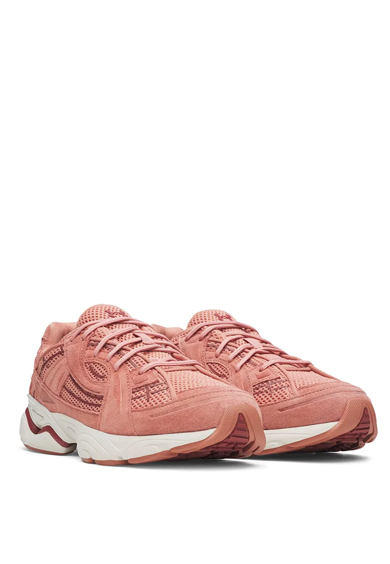 Кроссовки женские, замша, Sola Suede Under Armour, красный/розовый — фото 2