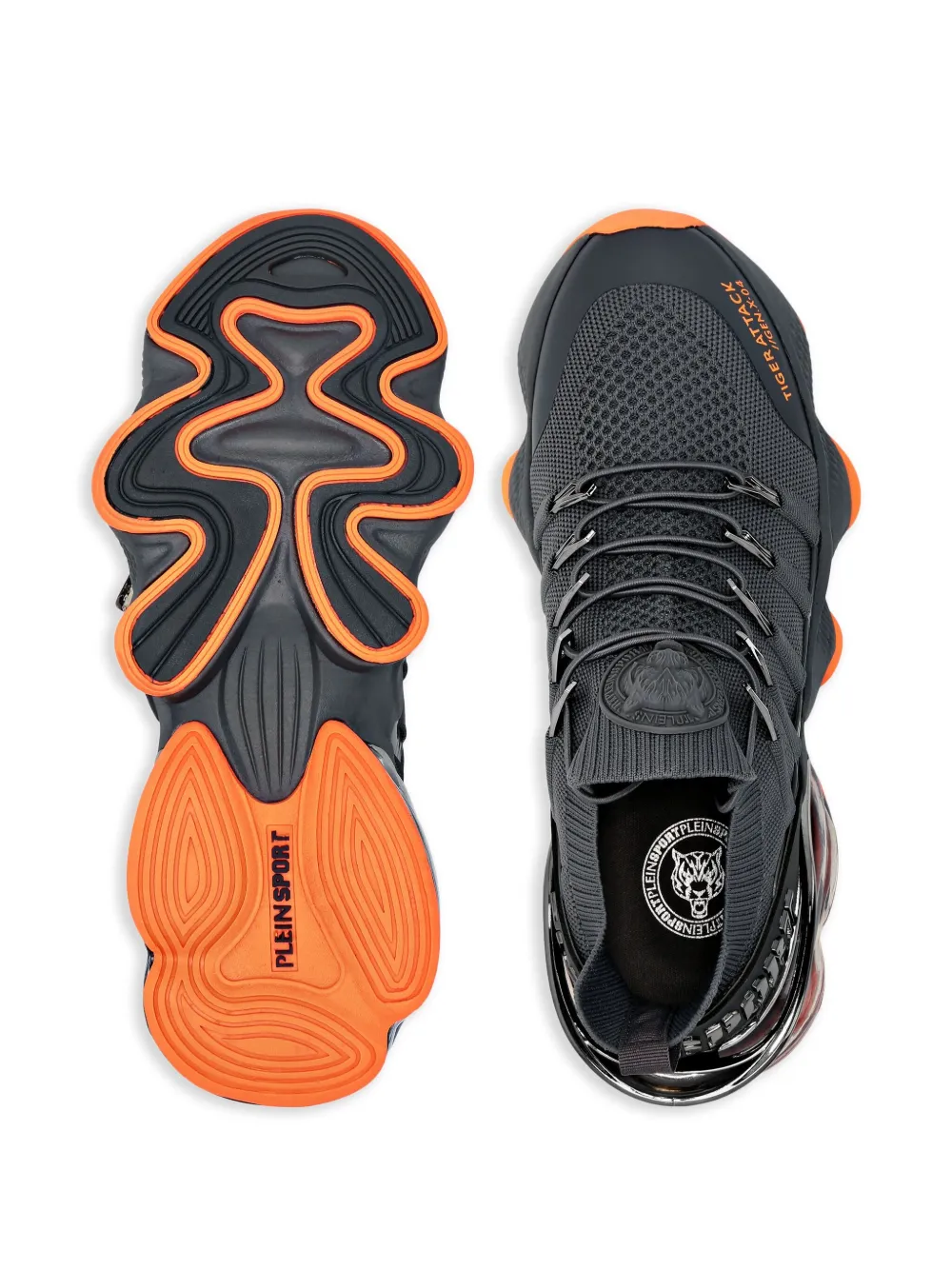 Кроссовки Tiger Attack Gen.X.04 Plein Sport, серый — фото 3