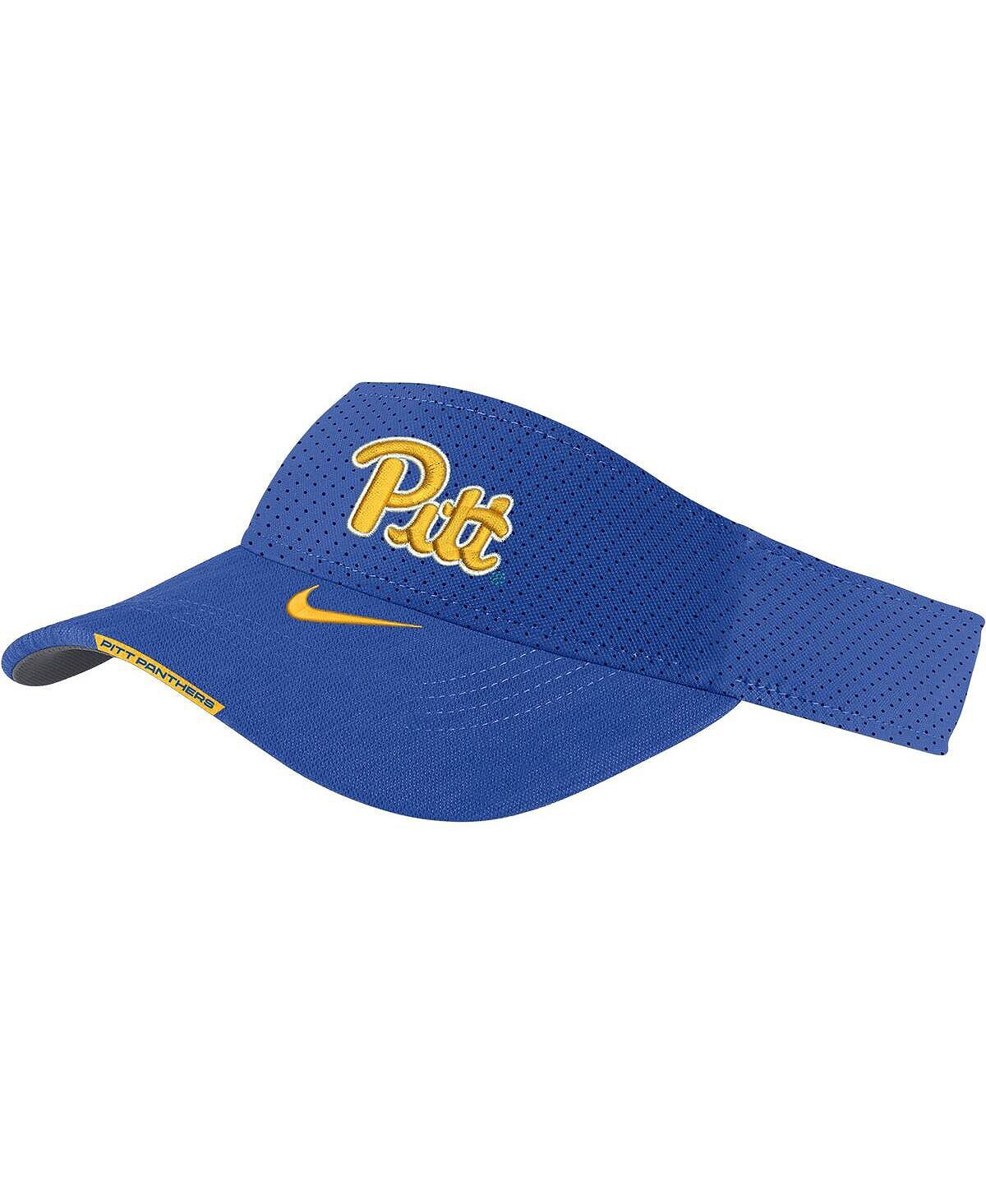 

Мужские Royal Pitt Panthers 2023 Sideline Performance Регулируемый козырек Nike