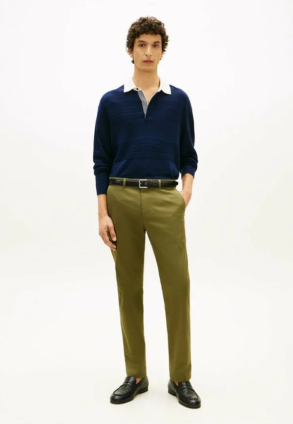 Классические чиносы из саржи в стиле гарлем Tommy Hilfiger, Dark Artichoke — фото 2