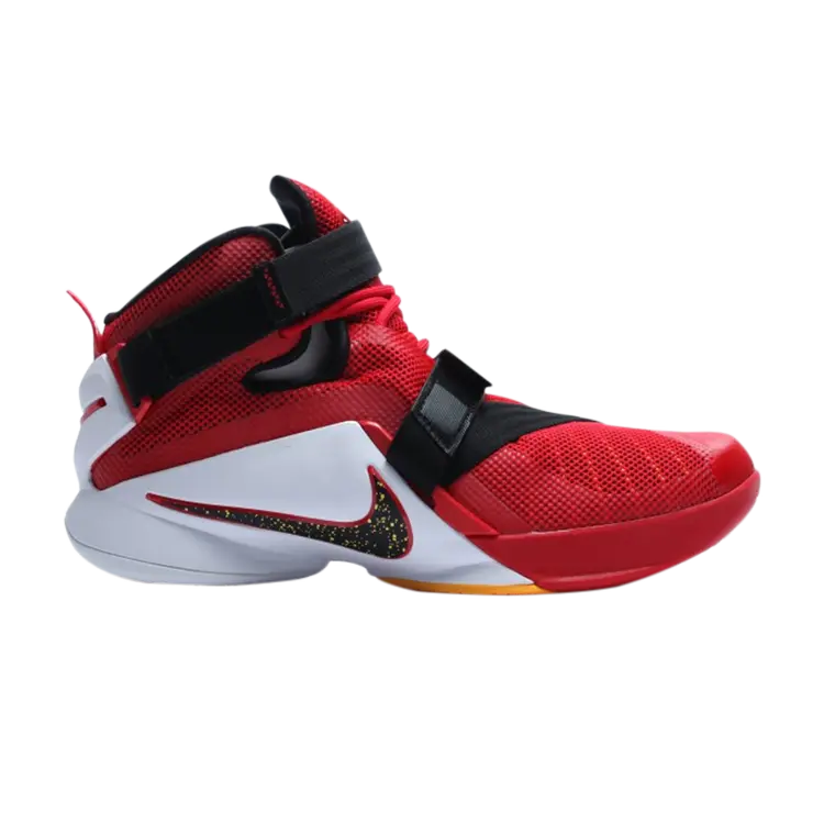 

Кроссовки Nike LeBron Soldier 9 'University Red', красный, Красный;серый, Кроссовки Nike LeBron Soldier 9 'University Red', красный