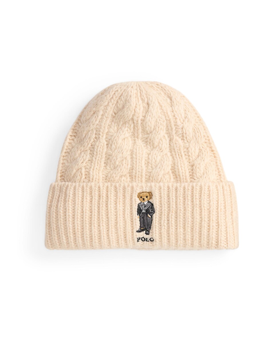 

Шапка Polo Ralph Lauren, Cream/Camel