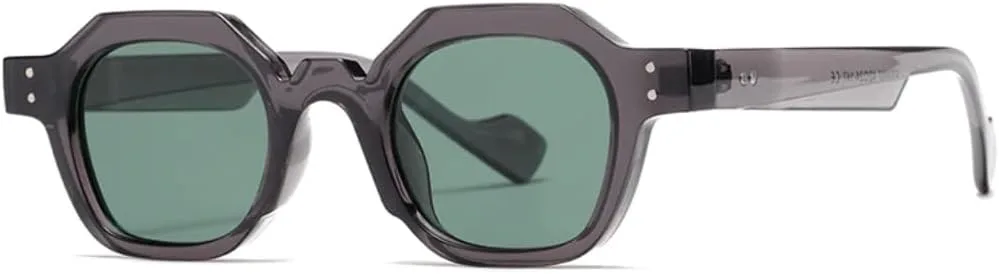 

Ретро-модные солнцезащитные очки для женщин и мужчин, классический винтажный стиль, защита от УФ-излучения UV400, для активного отдыха VFDHN, Transparent Gray