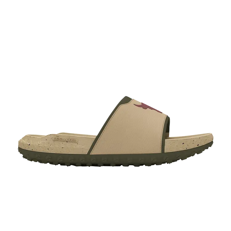 

Кроссовки UFC x Project Rock 3 Slide, цвет Desert Sand