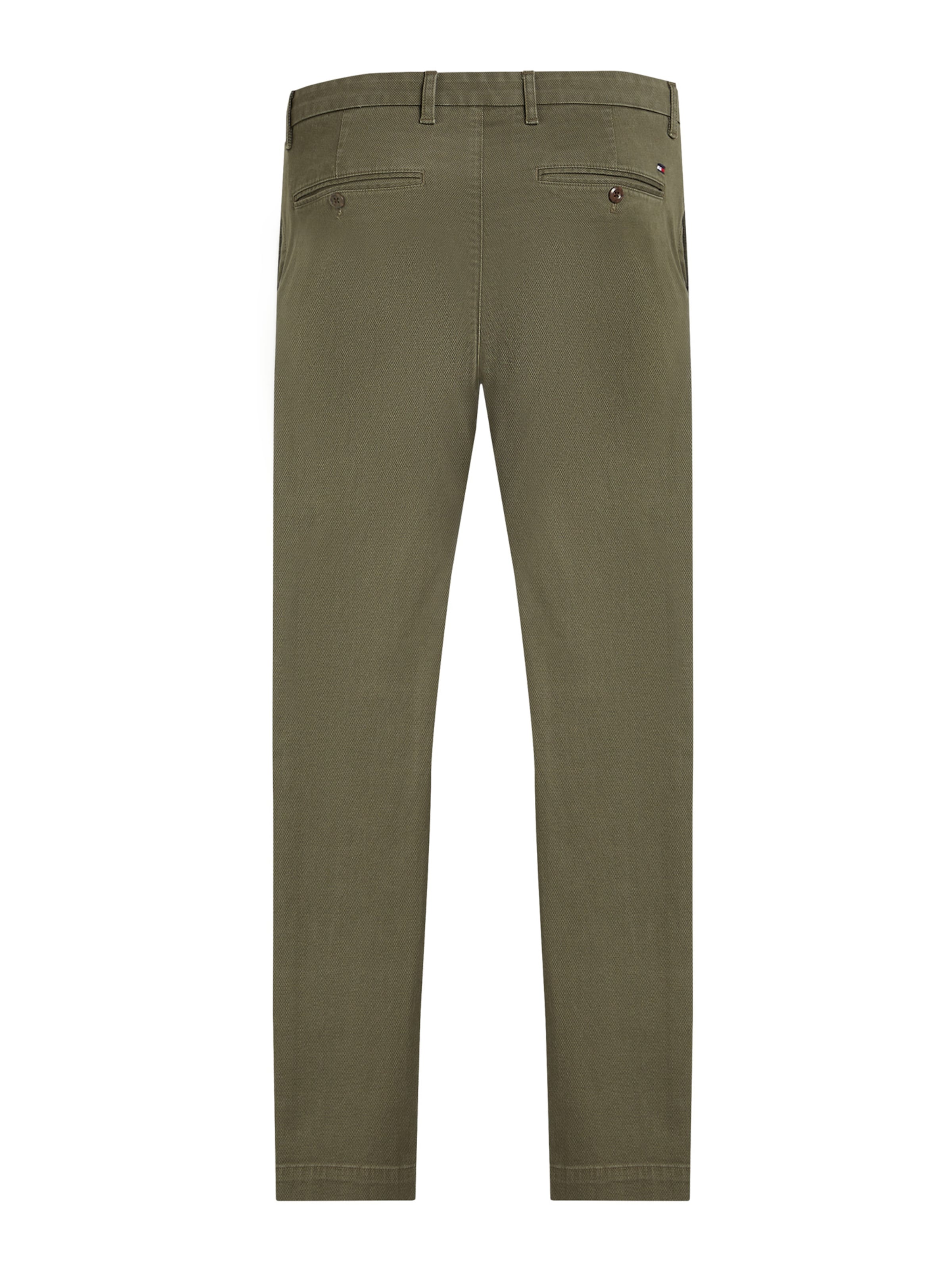 TOMMY HILFIGER Slim fit чинос '1985 BLEECKER' цвета хаки — фото 2