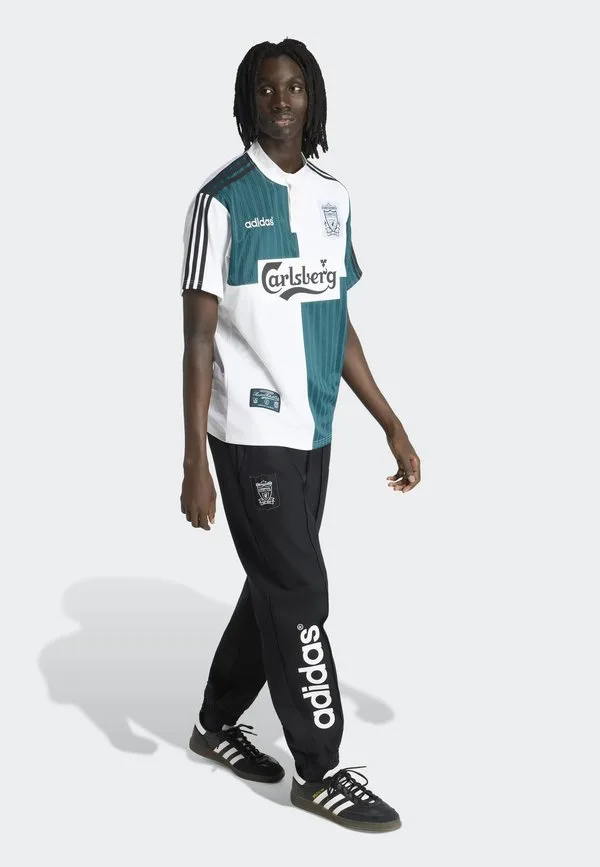 Футболка «ливерпуль» для выездных матчей, принт 95 Adidas Performance, White/Rich Green — фото 2