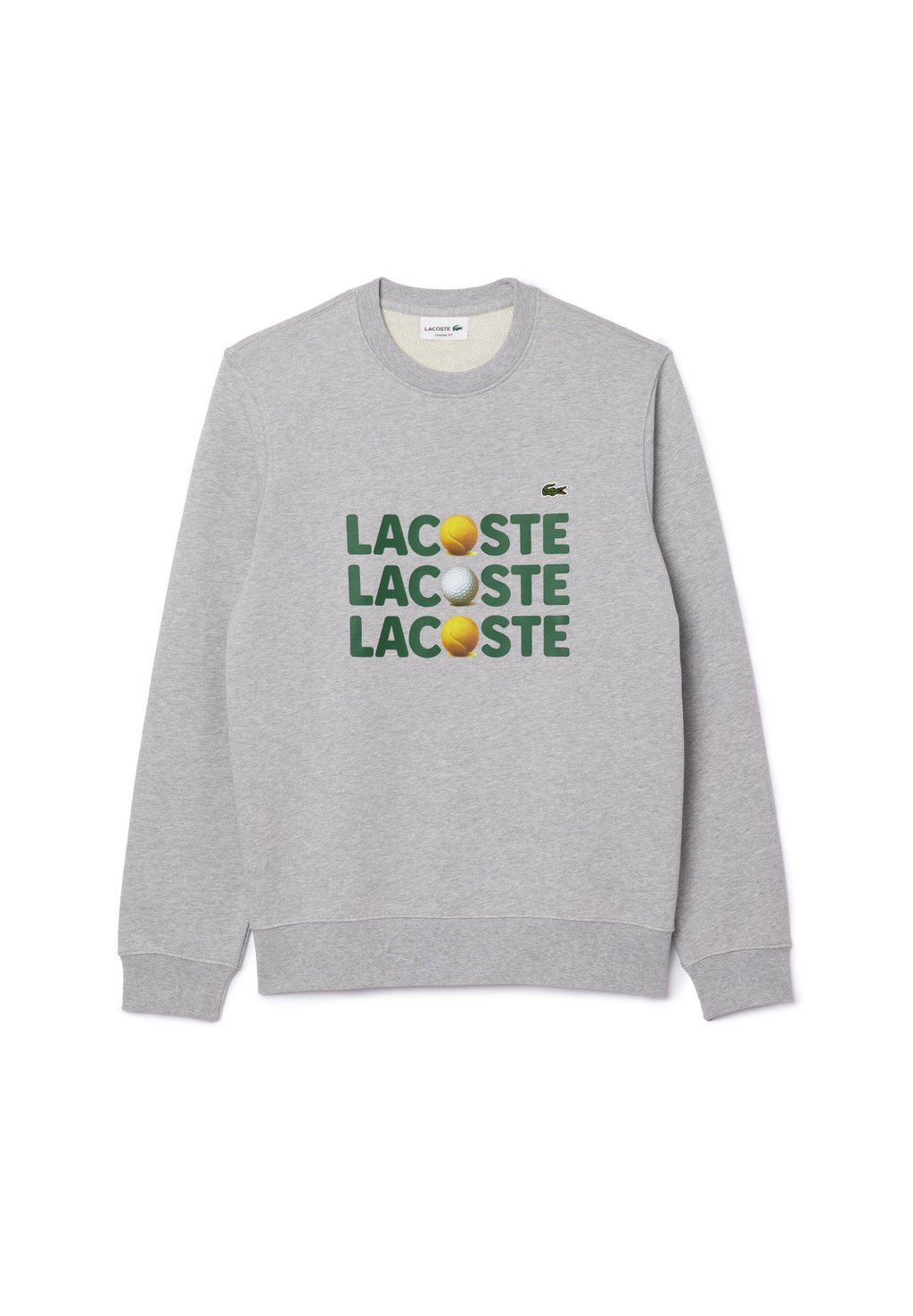 

Толстовка Lacoste, цвет Mottled Grey