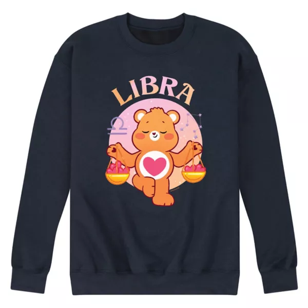 

Мужская флисовая толстовка Care Bears Libra Licensed Character, синий