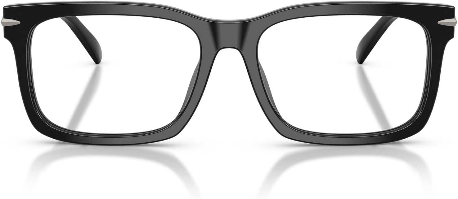 

Michael Kors мужские очки для зрения Mk4177u Ottawa, универсальная посадка, прямоугольная форма, Black/Demo Lens