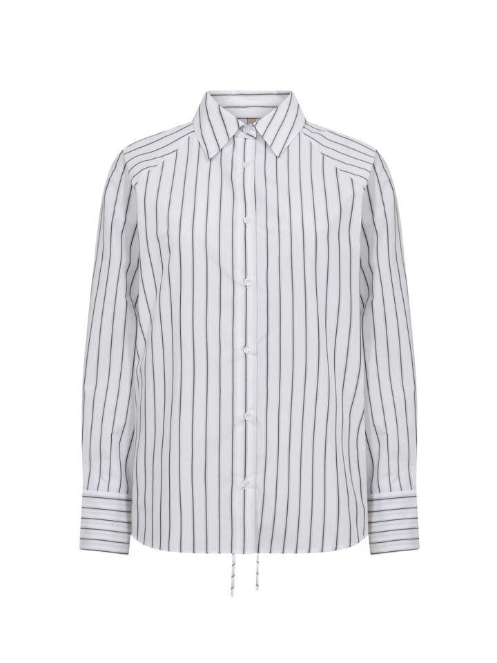 

Soyaconcept Классическая рубашка с вертикальными полосами белого цвета