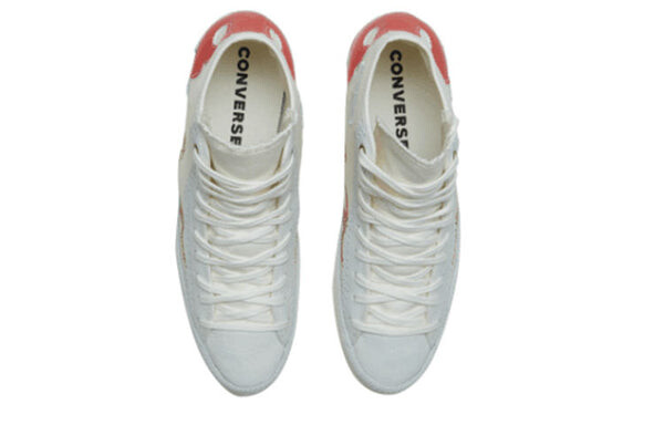 Кроссовки chuck taylor all star sasha high top canvas le egret red Converse, белый — фото 4