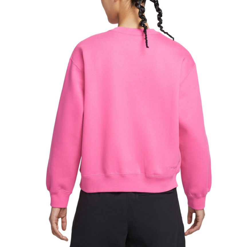 Женская толстовка Acg Acg 'Tuff Fleece' Therma FIT с круглым вырезом Nike, розовый — фото 2
