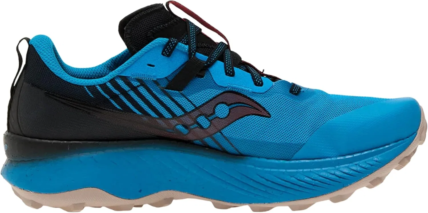 Мужские кроссовки для трейлраннинга Saucony Endorphin Edge, Black Sea — фото 2