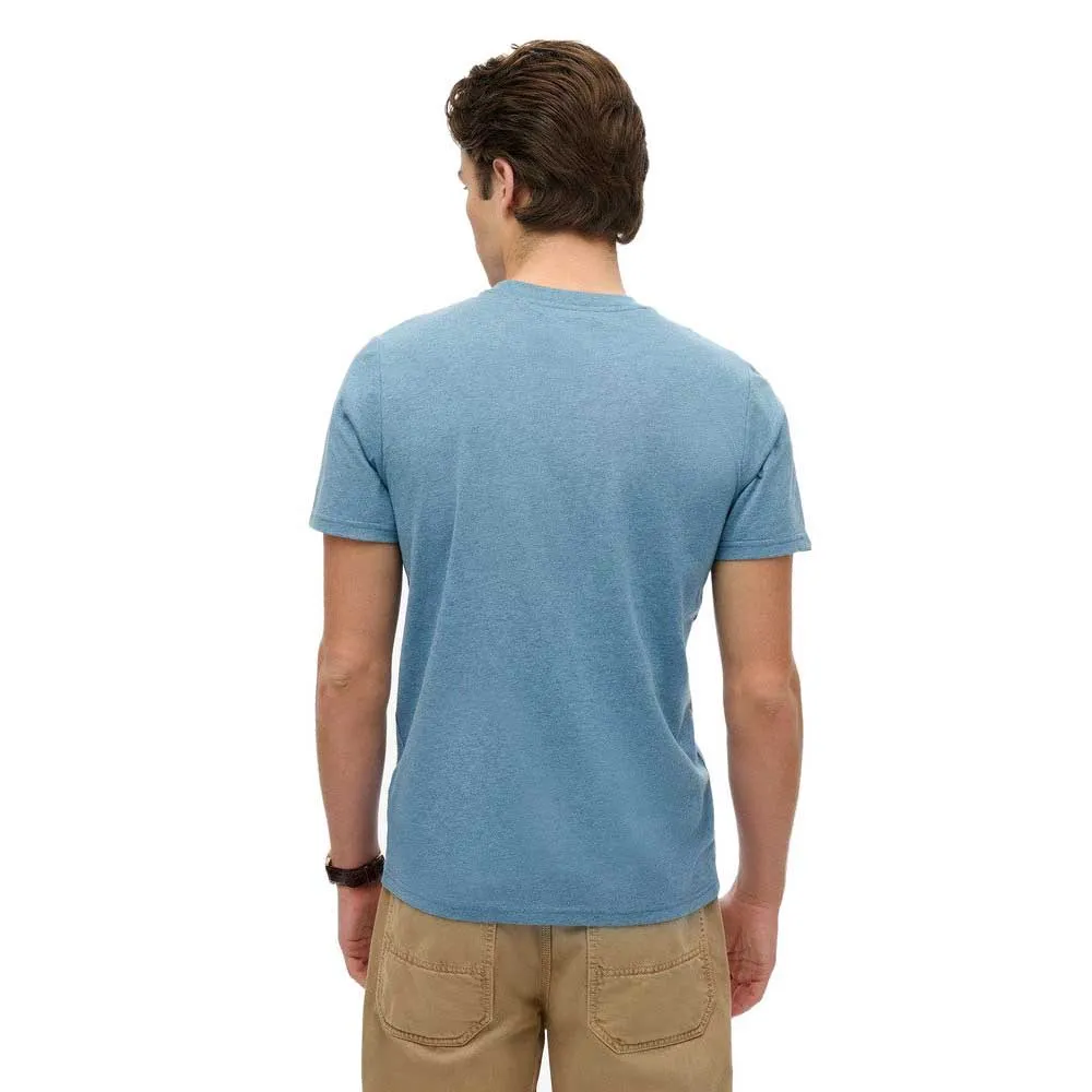Футболка с коротким рукавом Superdry Workwear Embossed Relaxed, синий — фото 2