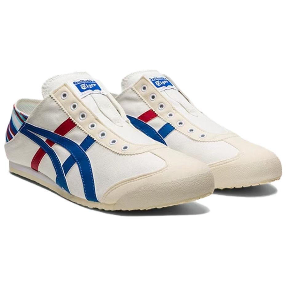 Onitsuka Tiger Асикс Мексика 66 Парати Уайт Классик Блю — Уайт Блю Ред, цвет White Blue Red — фото 3