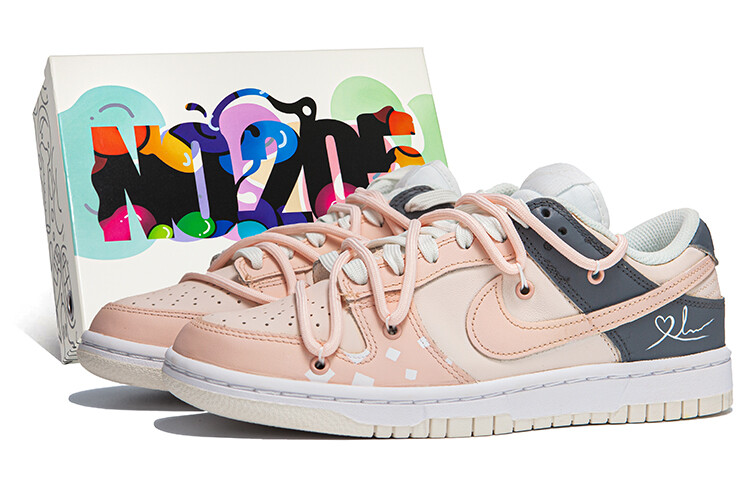 

Кроссовки для скейтбординга Dunk женские с низким верхом Cherry Blossom Powder Nike