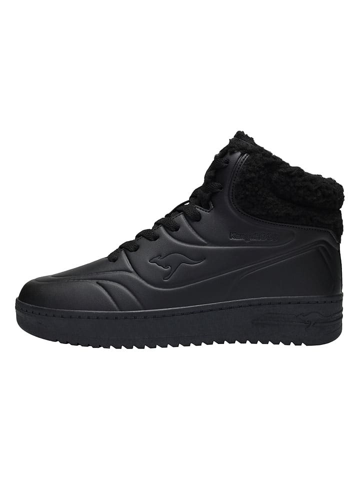 Kangaroos Кроссовки “K-Top Scoop Mid” черного цвета — фото 3