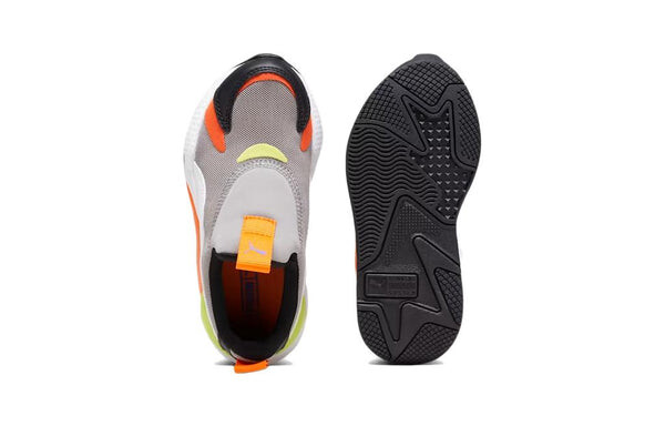 Кроссовки rs-x3 slip-on 'concrete grey rickie orange' Puma, серый — фото 4