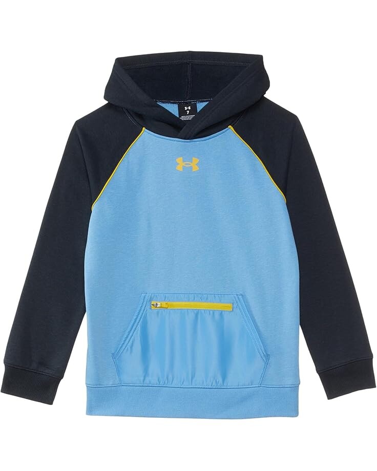 

Худи Under Armour Kids Woven Pocket Hoodie, цвет Horizon Blue