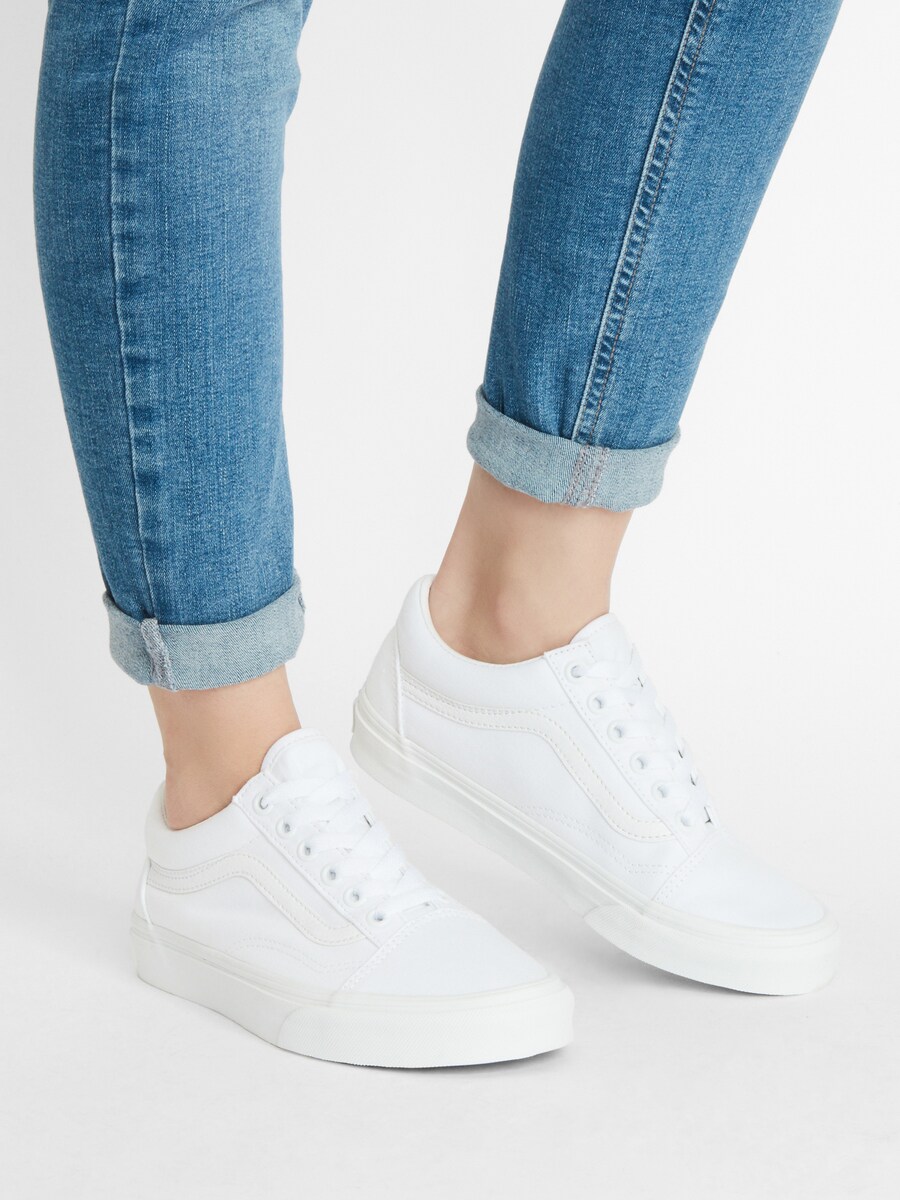 Кроссовки VANS Old Skool, белый — фото 2