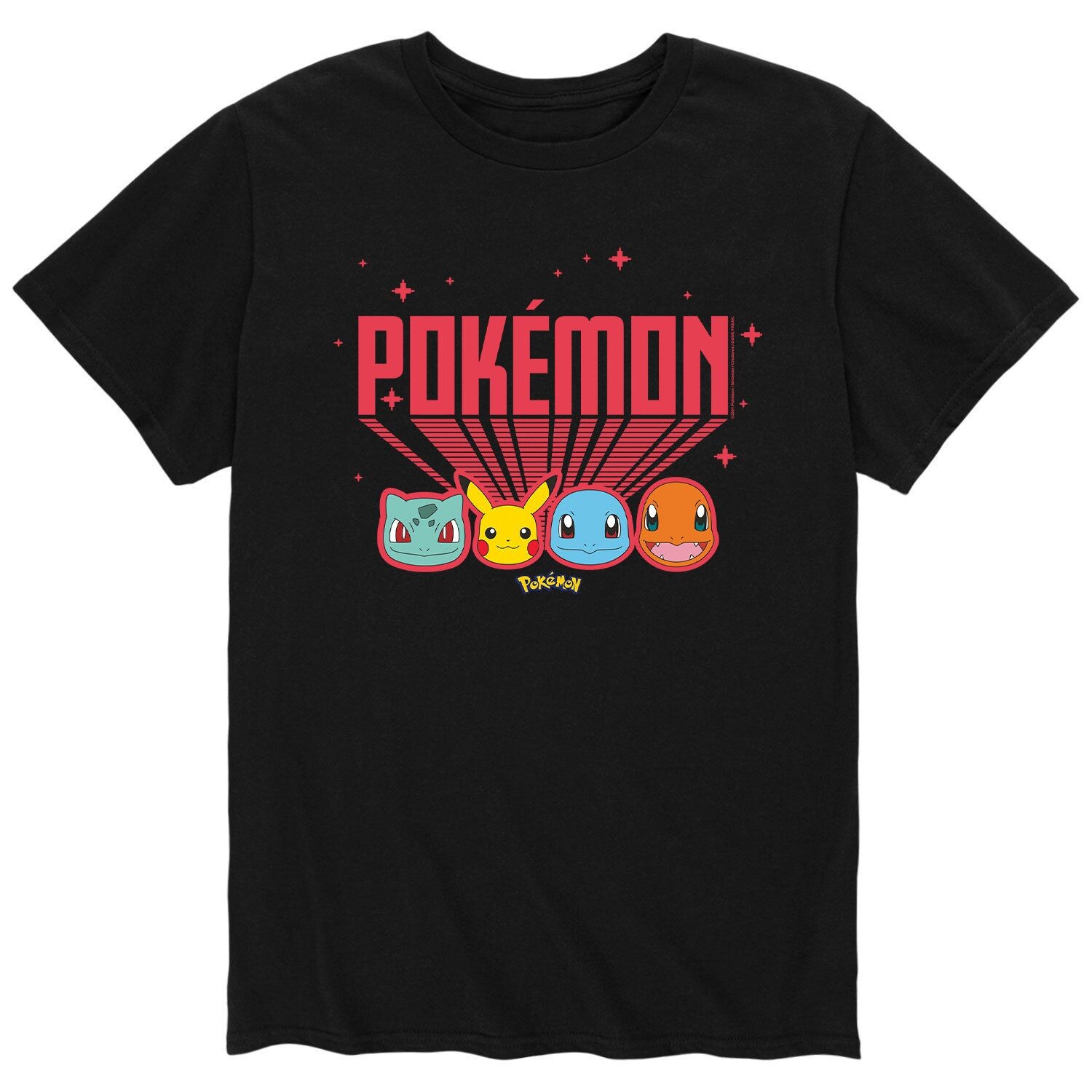 

Мужская футболка Pokémon Retro в стиле ретро Licensed Character
