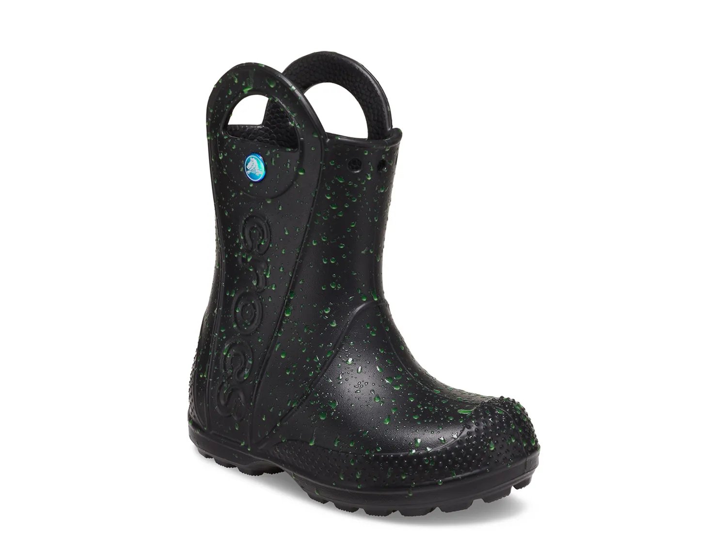 

Ботинки Crocs Handle It Glow Rainbow Boot - Kids', черный