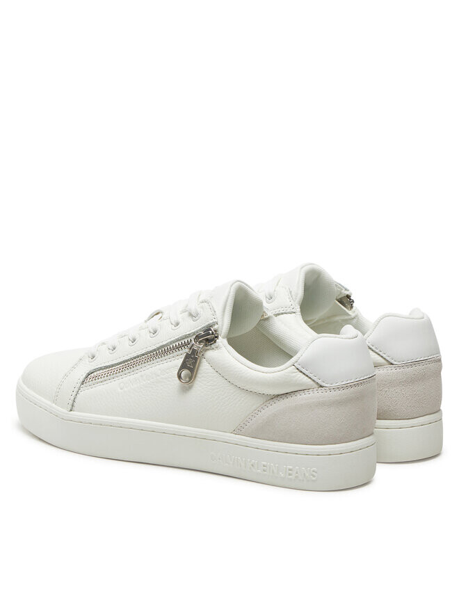 Кроссовки Calvin Klein Jeans Classic Cupsole Zip Low In YM0YM01254, белый — фото 3