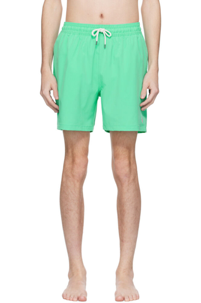 

Зеленые классические шорты для плавания Traveler 5,75 дюйма Polo Ralph Lauren