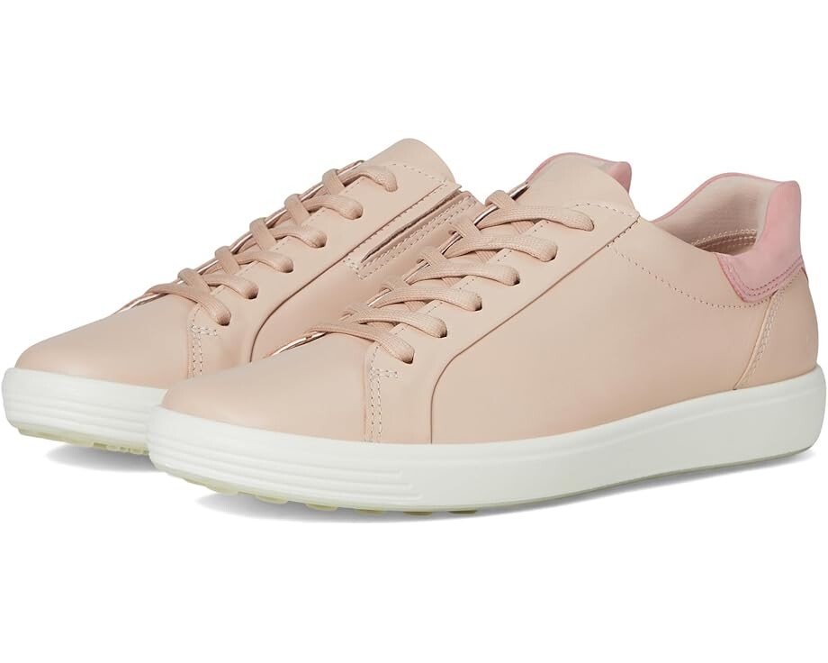 

Кроссовки ECCO Soft 7 Easy Slip Sneaker, цвет Rose Dust/Old Rose