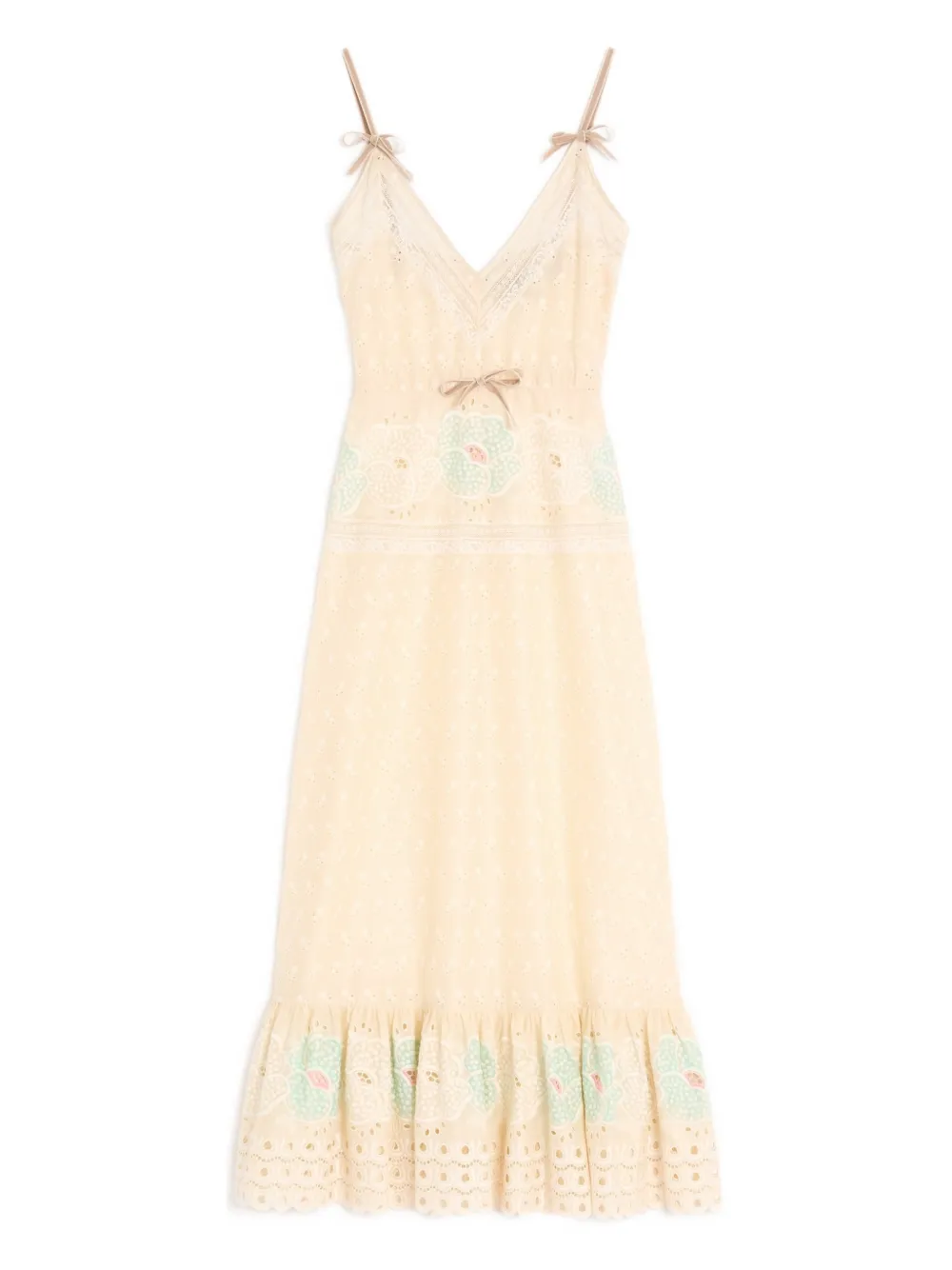 

Платье миди Sangallo Valentino Garavani, желтый