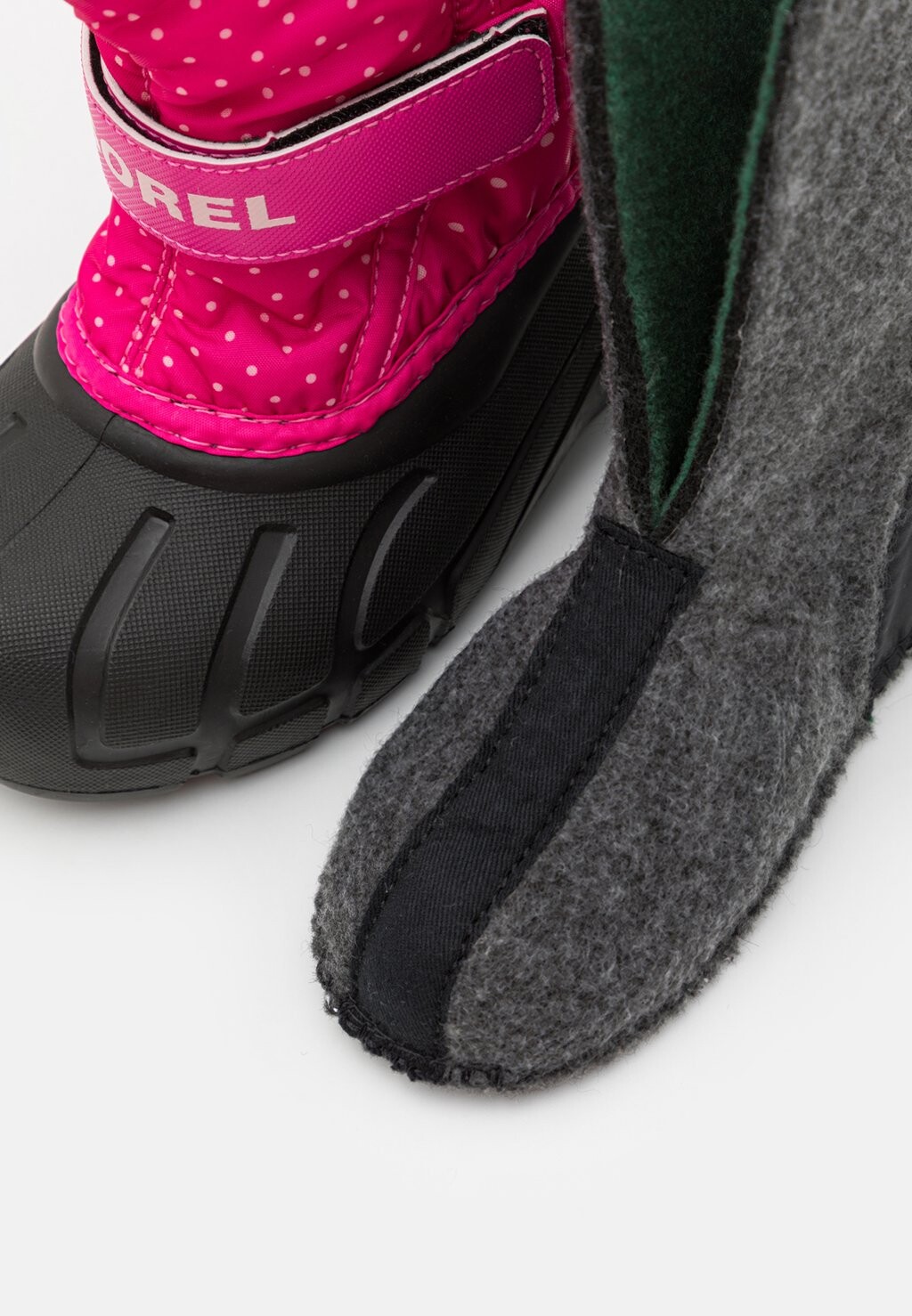 

Зимние сапоги CHILDRENS FLURRY PRINT UNISEX Sorel, розовый