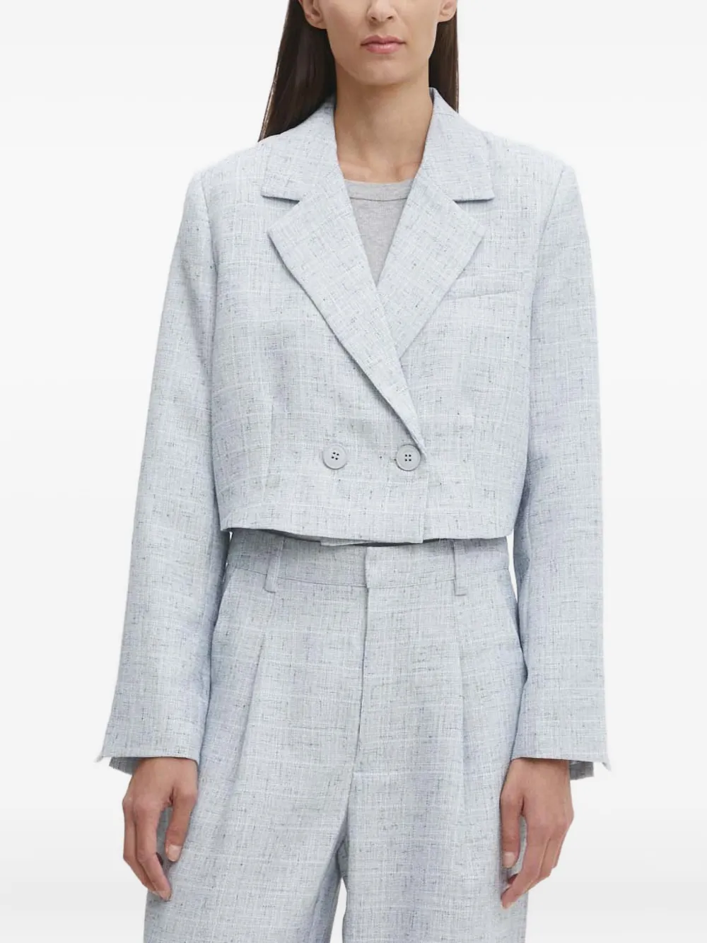 

Двубортный топ на пуговицах Gestuz, синий