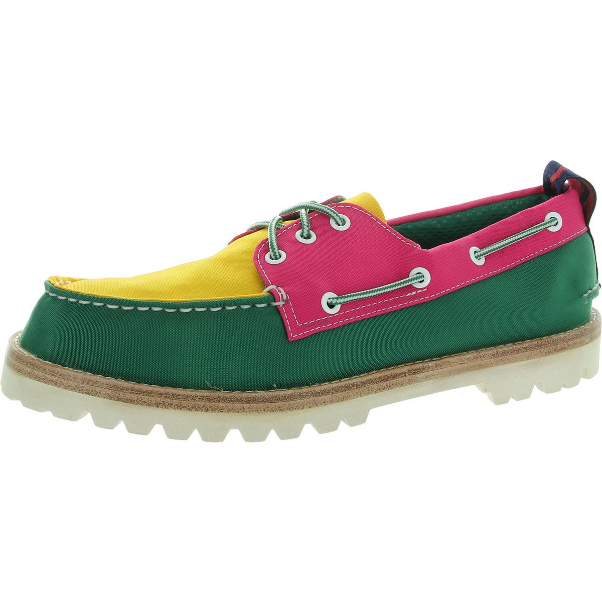 

A/O Lug Nylon Мужские смешанные нейлоновые туфли для лодок Sperry, цвет rb pink
