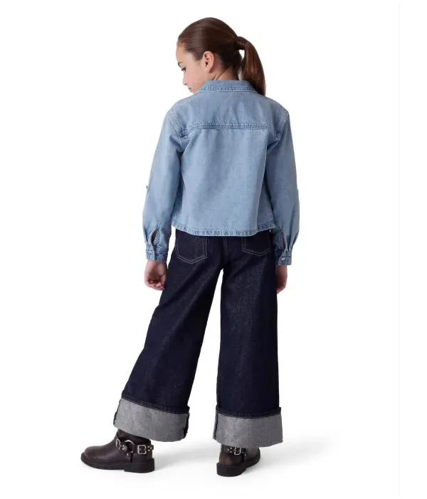 Джинсы loose fit Guess, темно-синий — фото 2