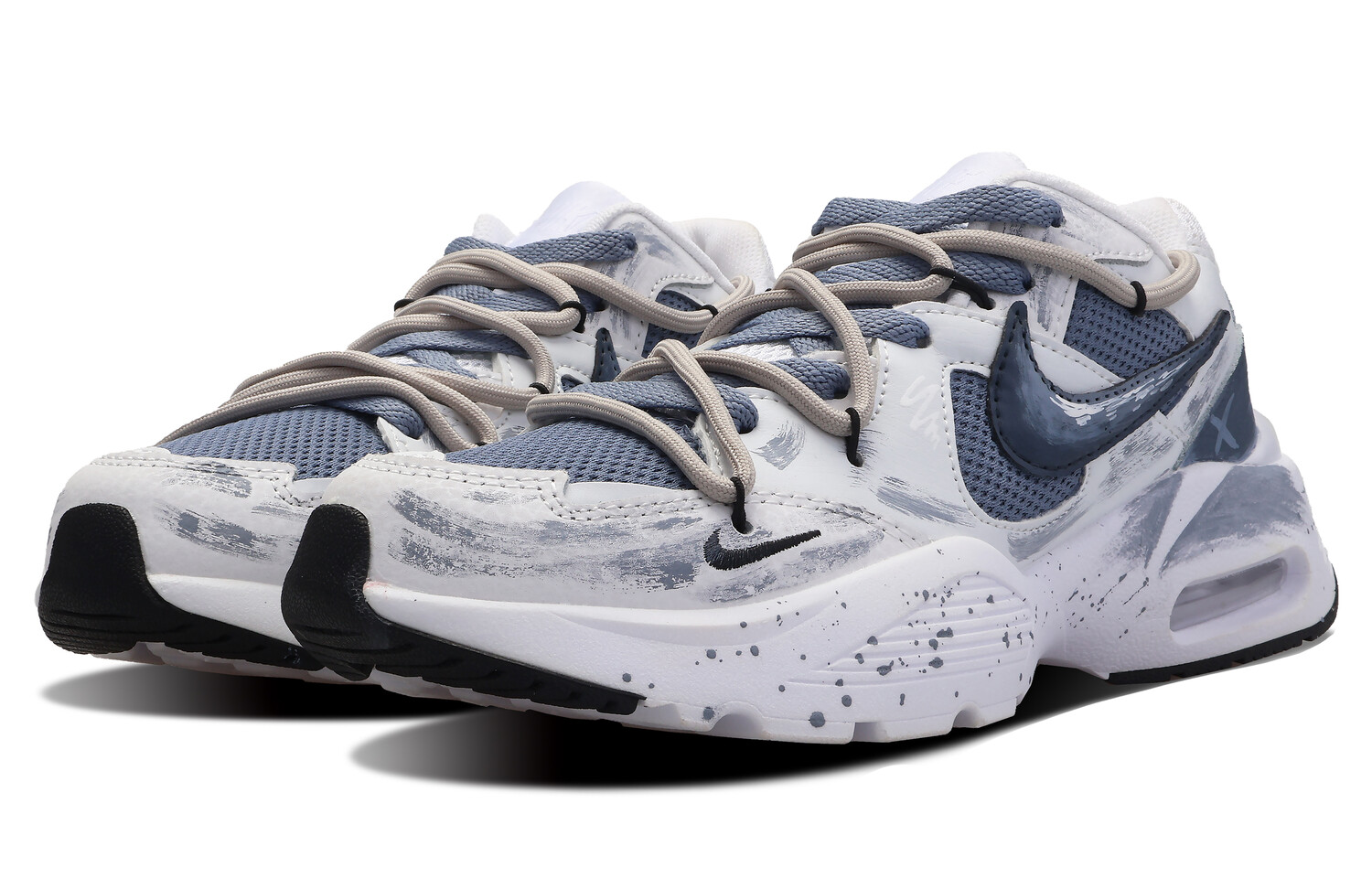 

Кроссовки Air Max Fusion Lifestyle женские с низким верхом, выцветшие синий Nike