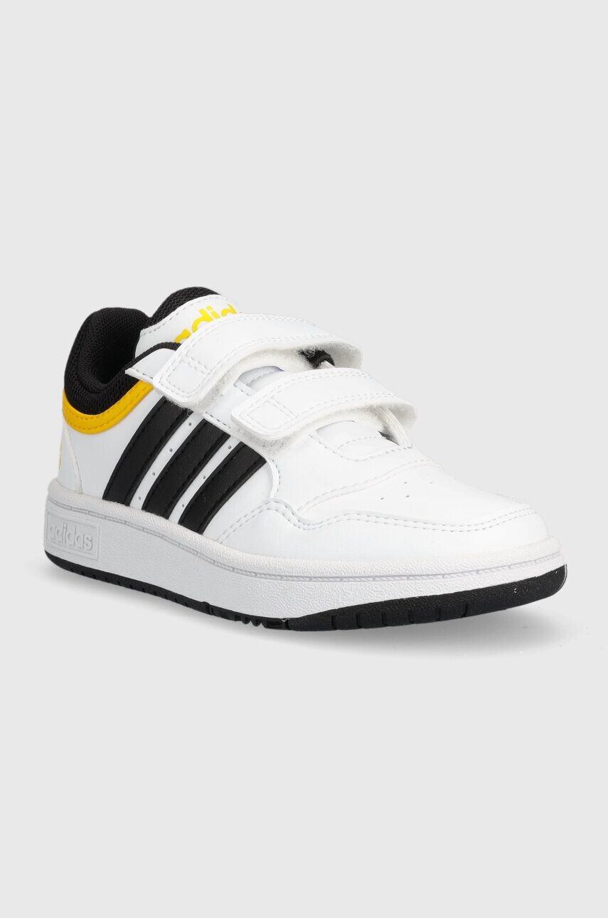 Детские кроссовки adidas Originals HOOPS 3.0 CF C, белый — фото 3